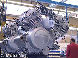 Le célèbre bicylindre 1000 cm3 à 72 degrés restera pendant longtemps le pilier de la marque, quelles que soient ses évolutions ultérieures