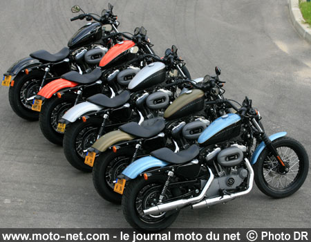 Test Harley XL1200N Nightster : Paris by Nightster