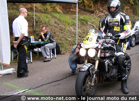 Moto-tour 2007 - lundi 8 octobre : ça se bouscule devant !