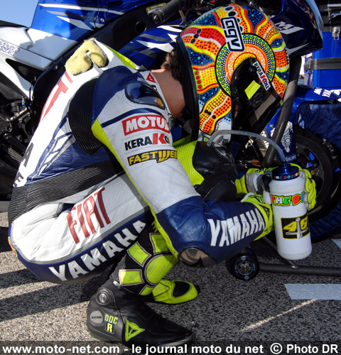 Valentino Rossi - Essais Valence : Le MotoGP 2007 n'est plus : Viva 2008 !