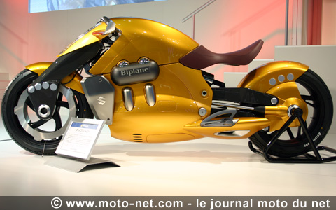 Nouveautés 2008 Tokyo Motor Show : Suzuki présente le Biplane et le Crosscage en avant-première mondiale