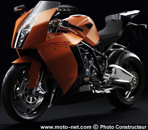 Nouveauté KTM 2008 : La RC8 entre dans la valse Superbike