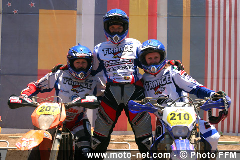 International Six Days of Enduro 2007 au Chili : les équipes de France marquent les ISDE de leurs empreintes