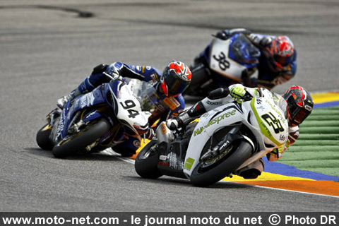 Ryuichi Kiyonari, David Checa et Shinichi Nakatomi - Le Superbike met le feu à Valence !