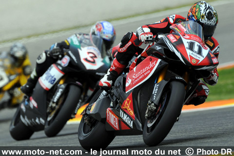 Troy Corser, Max Biaggi et Lorenzo Lanzi - Le Superbike met le feu à Valence !