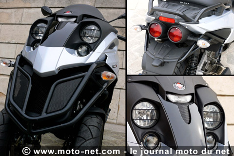 Essai Gilera Fuoco 500 : Gilera invente le Sport Utility Tricycle