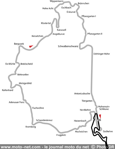  Épreuve Mondial Superbike et Supersport d'Allemagne 2008 : la présentation sur Moto-Net.Com 