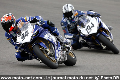 David Checa et Sébastien Gimbert - Épreuve Mondial Superbike et Supersport de Saint-Marin 2008 : la présentation sur Moto-Net.Com 