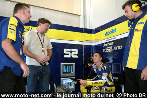 James Toseland - Grand Prix des États-Unis MotoGP 2008 : la présentation sur Moto-Net.Com