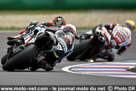 Troy Bayliss, Ryuichi Kiyonari et Max Biaggi - Mondial Superbike Angleterre 2008 : Dimanche marquant à Brands-Hatch...