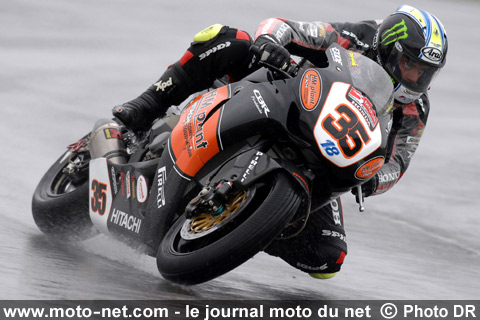 Cal Crutchlow - Mondial Superbike Europe 2008 : Racing in the rain