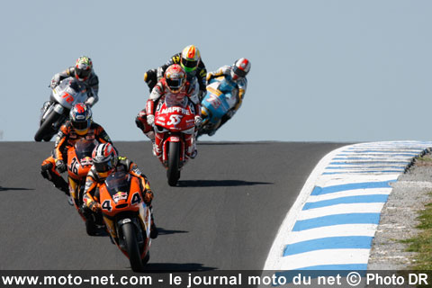 Le Grand Prix d'Australie 250 tour par tour