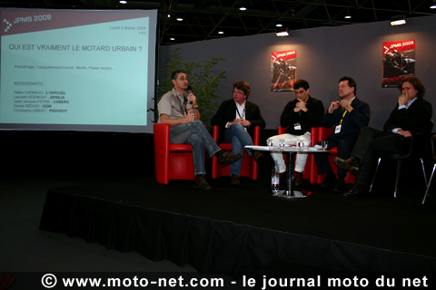 Xavier Redois, Christophe Gibert, Laurent Videmont et Didier Ganneau - Conférence JPMS 2009 : Qui est vraiment le motard urbain ?