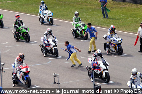 Mondial Superbike Assen 2009 : Sur la piste, le duel Haga - Spies continue...