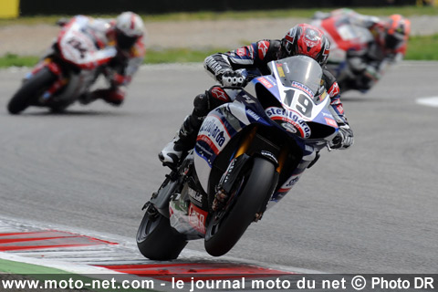 Ben Spies, Michel Fabrizio et Ryuichi Kiyonari - Mondial Superbike Italie Monza 2009 : Le sort s'acharne sur les leaders à Monza