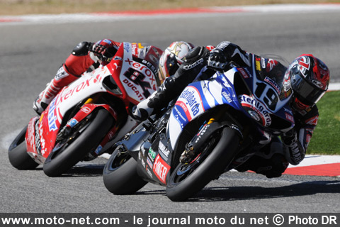 Ben Spies et Michel Fabrizio - Mondial Superbike Afrique du Sud 2009 : Quadruplé de Ducati Xerox à Kyalami !