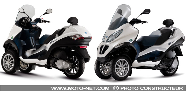 Nouveauté 2009 Piaggio : Le MP3 hybride au programme dès la rentrée !
