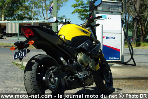 BP conseille l'utilisation de l'Ultimate SP 98 aux motards