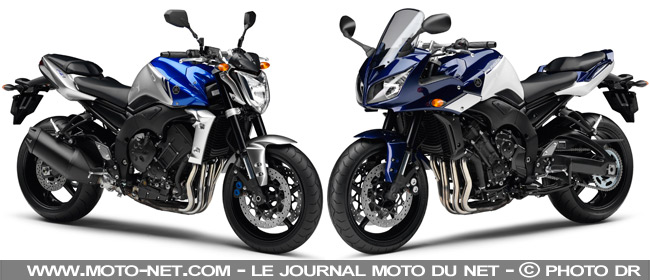 FZ1 et FZ1 Fazer - Yamaha présente ses petites nouveautés 2010