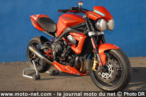 Keep the rhythm : Triumph met les bouchées triple en 2010