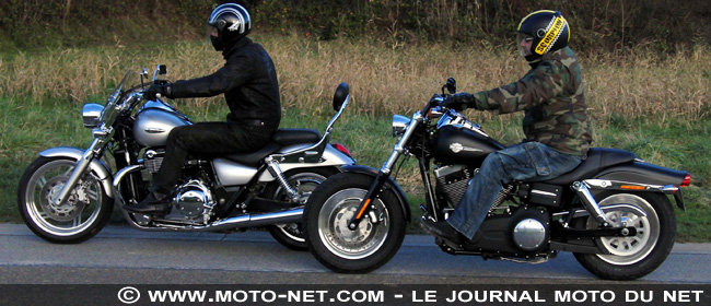  Duel Harley-Davidson Fat Bob vs. Triumph Thunderbird : Les gros bras... de fer !
