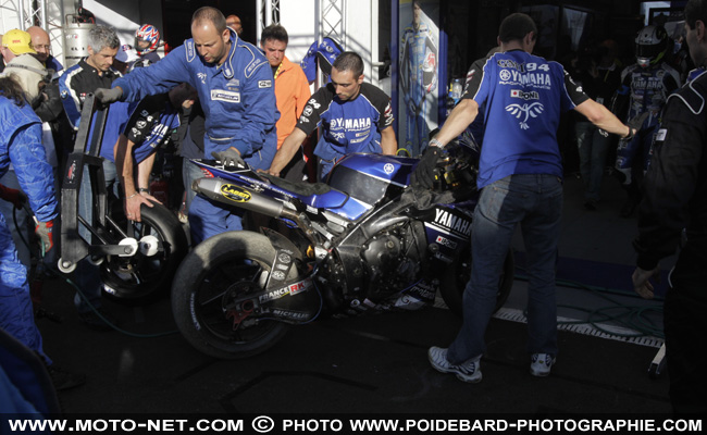 07h00 : 40 motos encore en course au lever du jour