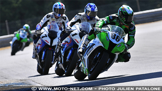 Pendant plus de la moitié de la course, Da Costa parvient à contenir Nigon et Gimbert