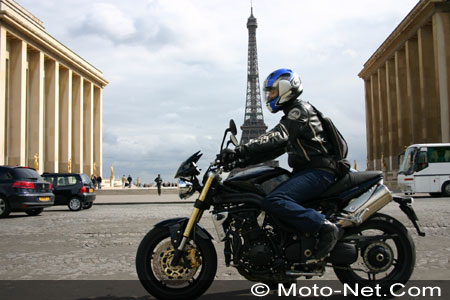 Essai Moto Net nouvelle Triumph Speed Triple 1050 : une main de fer dans un gant de velours