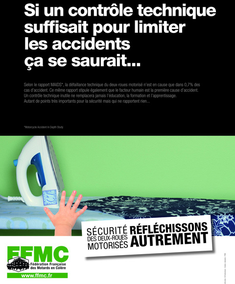 Des milliers de motards défilent contre le contrôle technique