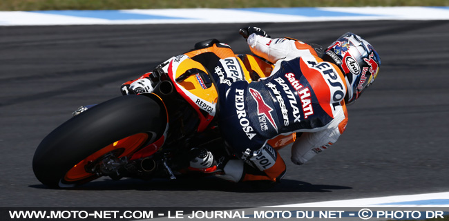 Moto GP - Motegi : léger avantage pour Pedrosa aux essais