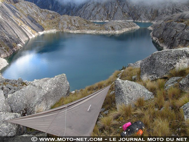 Amérique latine à moto (15) : trek sur la Cordillère blanche