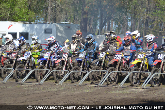 La passion moto à tous les étages : Motocross à Lacanau-de-Mios