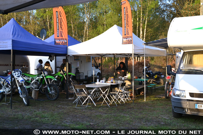 La passion moto à tous les étages : Motocross à Lacanau-de-Mios
