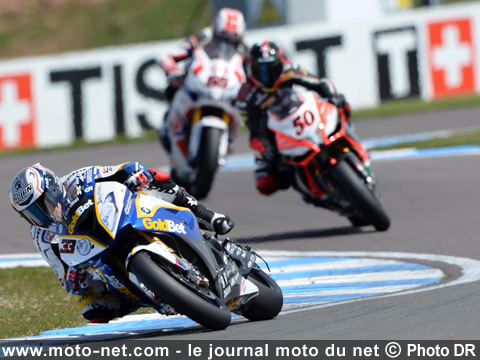 Melandri, Guintoli et Rea - WSBK Europe (5 sur 15) : Vidéos, déclarations et analyse du SBK à Donington