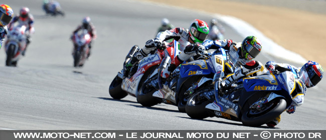  Melandri, Davies, Giugliano, Cluzel, Fabrizio, Badovini, etc. - WSBK ÉTATS-UNIS (12 sur 14) : Vidéos, déclarations et analyse du SBK à Laguna Seca
