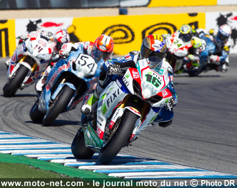  Cluzel, Hayden, Haslam, Elias et Eslick - WSBK ÉTATS-UNIS (12 sur 14) : Vidéos, déclarations et analyse du SBK à Laguna Seca