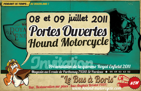 Découverte des Royal Enfield chez Hound Motorcycle