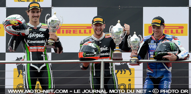 Baz 2ème, Sykes 1er et Lowes 3ème - WSBK Grande-Bretagne (5 sur 13) : Vidéos, déclarations et analyse du SBK à Donington Park