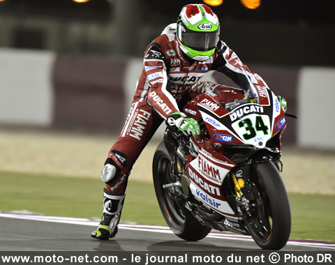 Davide Giugliano - WSBK Qatar (12 sur 12) : Déclarations et analyse du SBK à Losail