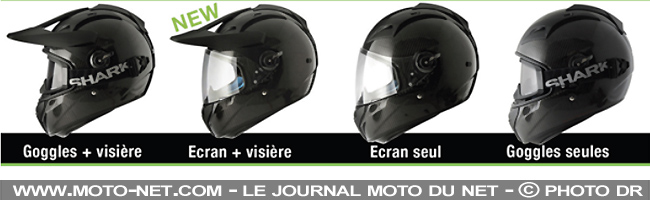 Shark améliore son casque moto Explore-R
