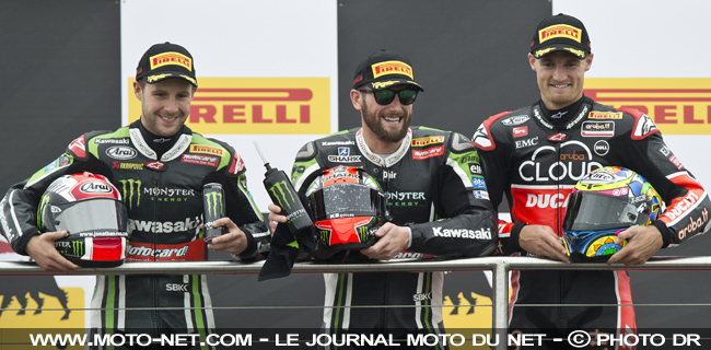 Rea 2ème, Sykes 1er et Davies 3ème (x 2 !) - WSBK Grande-Bretagne (6 sur 13) Déclarations et analyse du Superbike à Donington Park