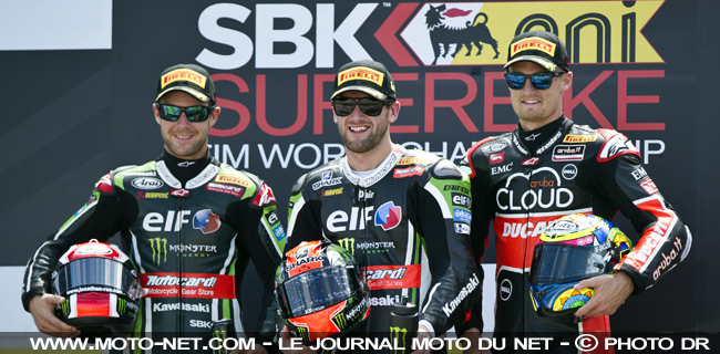 Rea 2ème, Sykes 1er et Davies 3ème - WSBK Italie (8 sur 13) Déclarations et analyse du Superbike à Misano