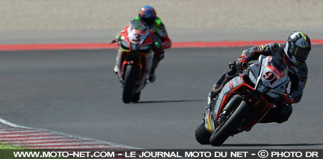 Haslam et Biaggi - WSBK Italie (8 sur 13) Déclarations et analyse du Superbike à Misano