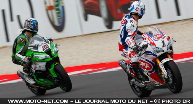  Guintoli et Ponsson - WSBK Italie (8 sur 13) Déclarations et analyse du Superbike à Misano