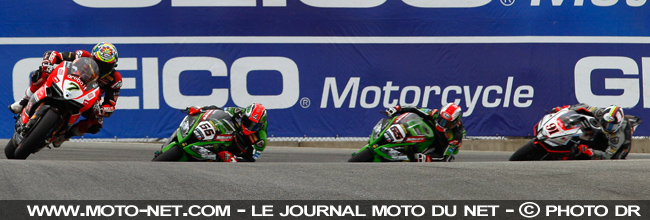  Davies, Sykes, Rea et Haslam - WSBK États-Unis (9 sur 13) Déclarations et analyse du Superbike à Laguna Seca