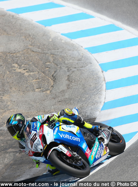 Alex Lowes - WSBK États-Unis (9 sur 13) Déclarations et analyse du Superbike à Laguna Seca
