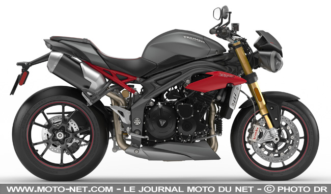 Nouveau moteur pour les Triumph Speed Triple S et R 2016