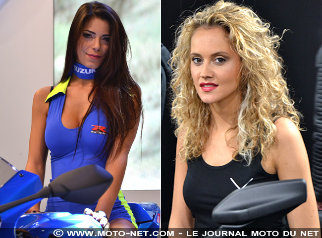En direct de l'EICMA : les plus belles hôtesses du salon de Milan