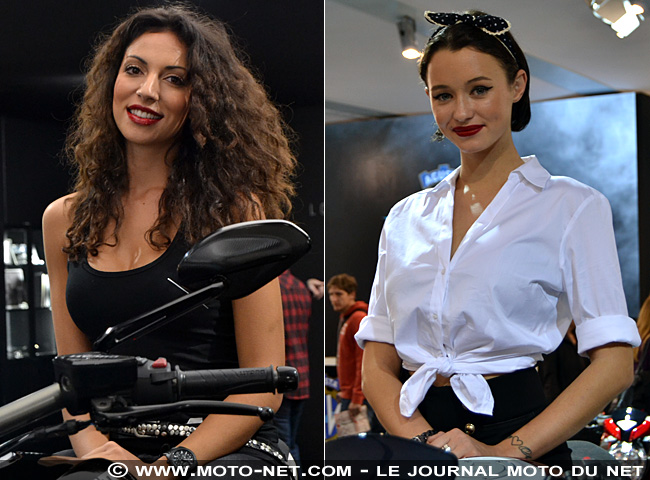 En direct de l'EICMA : les plus belles hôtesses du salon de Milan