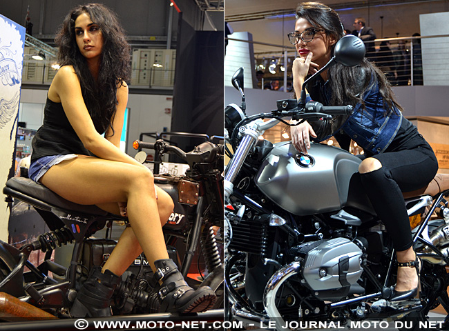 En direct de l'EICMA : les plus belles hôtesses du salon de Milan
